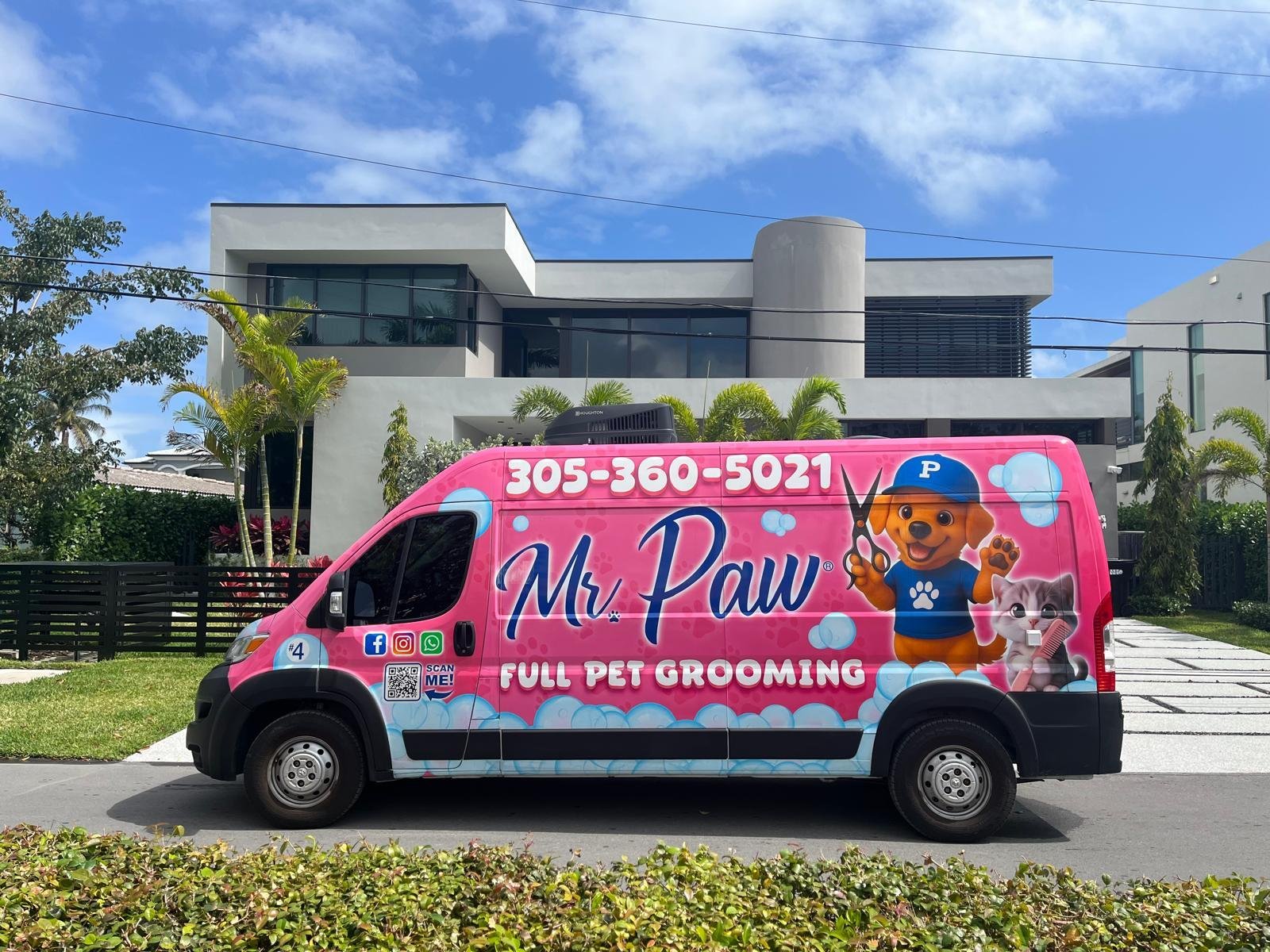 Vehículo de trabajo de Mr Paw